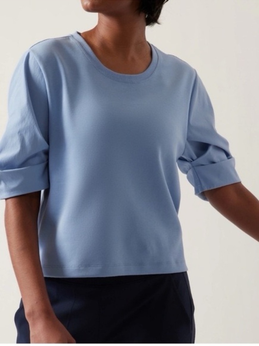 Athleta Harlow Hybrid T-Shirt Top